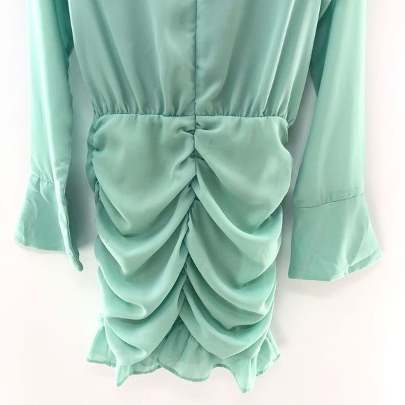 superdown Danijela Mini Dress in Sage M - Picture 8 of 13